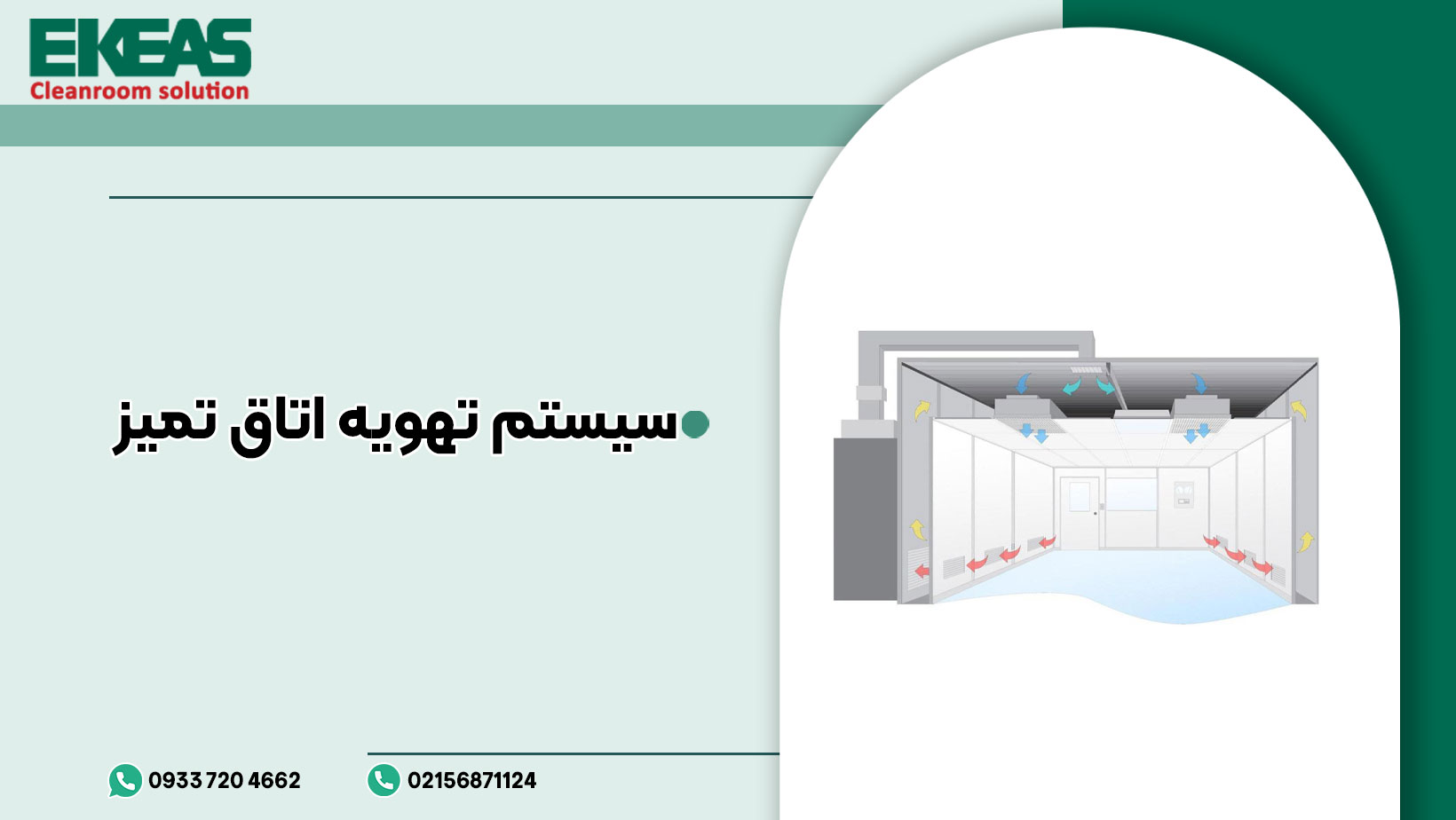 سیستم-تهویه-اتاق-تمیز