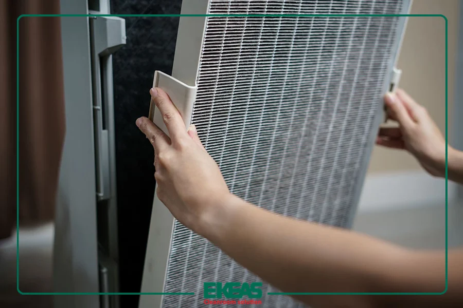 عوامل مؤثر بر تعویض فیلترهای هپا