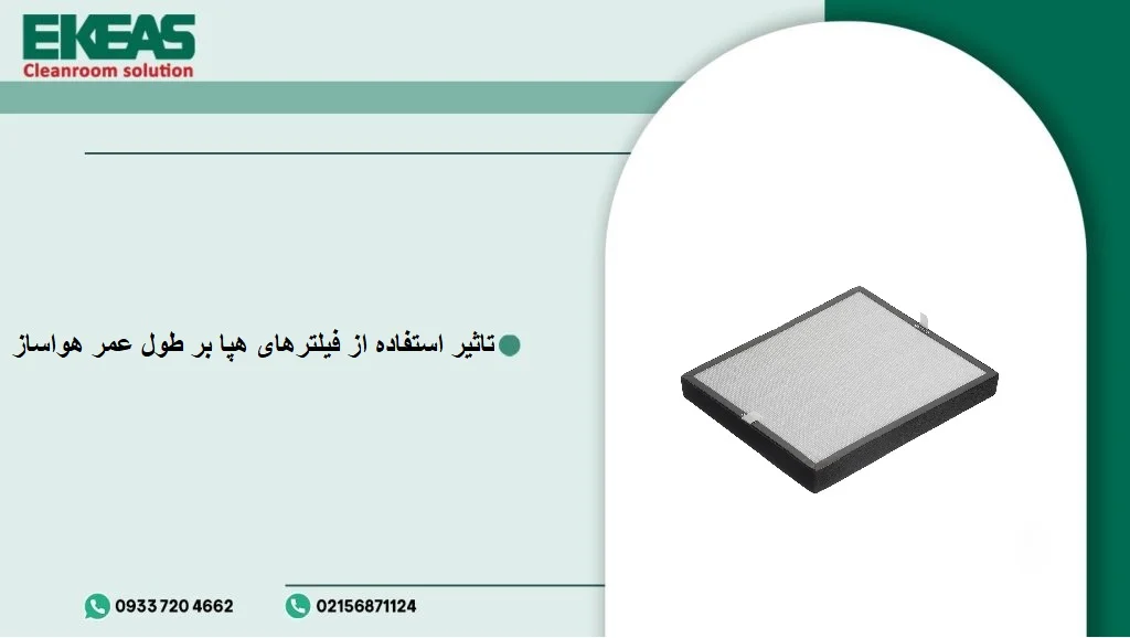 تاثیر استفاده از فیلترهای هپا بر طول عمر هواساز